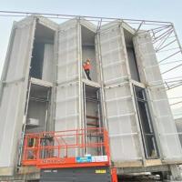 alc隔墻板施工現(xiàn)場